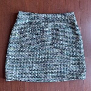 Multicolored‎ Tweed Loft Mini Skirt Women's size 4